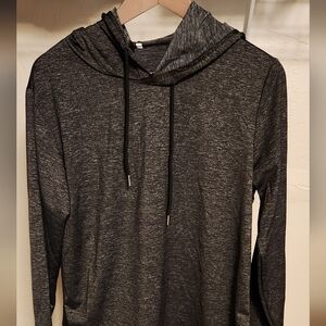Charcoal Long Sleeve Hoodie
